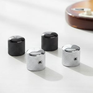 Bouton de commande de tonalité et de volume de style dôme pour <span class=keywords><strong>guitare</strong></span> électrique et basse en métal - Product Image 3