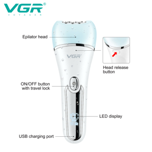 VGR V-733 Aparatos de Depilación, <span class=keywords><strong>Depiladora</strong></span> Profesional para Mujer - Product Image 4