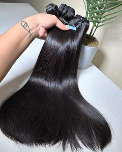 Paquete de Cabello Crudo 10A 12A 15A, Cabello Brasileño Virgen Crudo con Cutícula Alineada, Venta al por Mayor de Paquetes de Cabello Virgen Crudo con Cutícula Alineada de Proveedor - Product Image 1