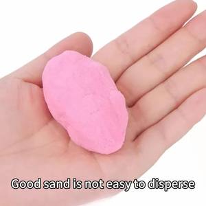 JITENG <span class=keywords><strong>Sable</strong></span> <span class=keywords><strong>Magique</strong></span> Écologique en Coton Coloré, Non Collant, Doux, pour Jouer - Product Image 5