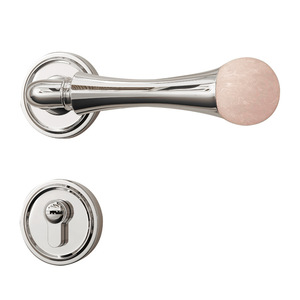 Poignée de porte moderne en pierre de pin blanc naturel, magnétique et silencieuse, pour chambre à coucher - Product Image 1