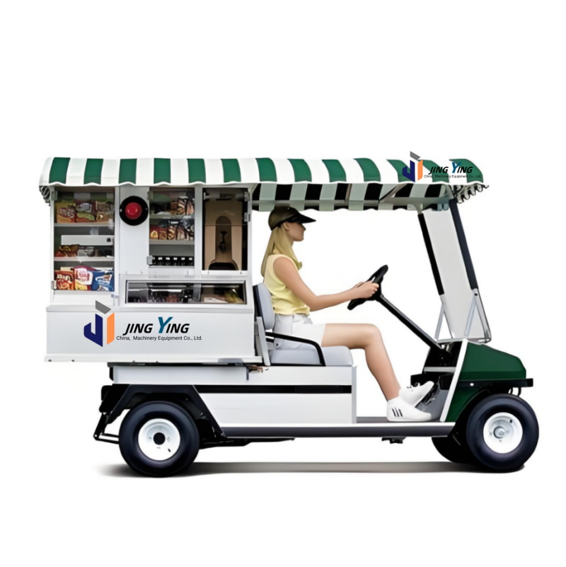 Custom Electric Mobile Food Truck for Hotel Resort Theme Golf Delivery Special Transportation