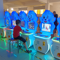 Machine de jeu d'arcade pour enfants Mini pistolet de tir à jetons pour le divertissement des enfants