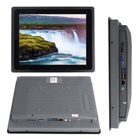 19 inç kapasitif dokunmatik ekran monitörler gömülü endüstriyel bilgisayar Tablet panel Pc hepsi bir arada