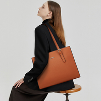 2025 marque concepteur femmes 3 pièces sac à main ensemble en cuir PU fourre-tout épaule haut poignée cartable fermeture à glissière grande capacité Nylon