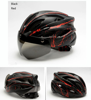 Casque à lentille magnétique OEM & ODM Casque de vélo pour enfants Coque PC forte Visière détachable Casco pour adultes Casque de vélo de montagne