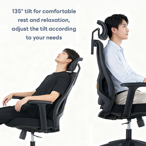 Silla giratoria ICON, silla ergonómica, muebles de oficina, sillas de oficina de diseño moderno, silla ejecutiva de lujo, silla ajustable - Product Image 4