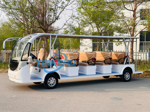 Carrito de golf eléctrico de 14 plazas a la venta: una combinación única de características de autobús y coche - Product Image 5