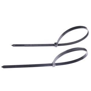 Высококачественные нейлоновые стяжки на молнии-300 мм X 3,6 мм-12 дюймов Премиум-класса, 100 упаковка черных кабельных стяжек - Product Image 2