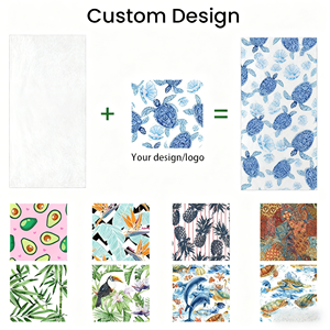 Premium Custom <b>Microfiber</b> Pool <b>Towel</b> with Logo - Product Image 4