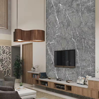 Panneau mural imperméable en PVC laminé, décoration intérieure, design géométrique, style moderne, villa, hall, appartement, salon