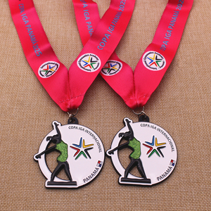 Wholesale Cheap Custom Finisher Race Zinc Alloy Gold-Plated Die-Cast Award Sports Fitness Gymnastics <strong>Dance</strong> Bodybuilding <strong>Medals</strong> - Product Image 2