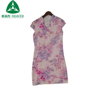 Cheongsams de Segunda Mano al Por Mayor para Mujer, Estilo Chino, Diversos Estilos Modernos para Reventa, con Empaque en Fardos