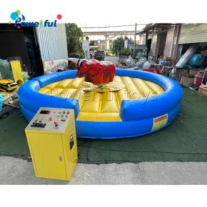 Giá cả cạnh tranh tuyệt vời Inflatable điện Bull cưỡi điên Rodeo Máy Inflatable bò cơ khí