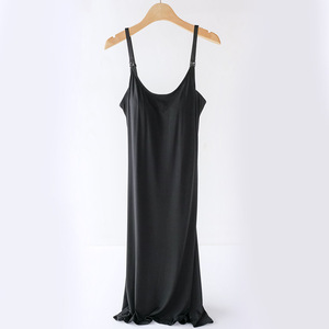 <strong>Maternity</strong> Loose-fitting Nursing Halter <strong>Dress</strong> with Built-in Bra Pads <strong>for</strong> Pregnant Women During Pregnancy Period. Sleep <strong>Dress</strong> - Product Image 2