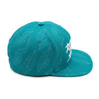 Casquette Snapback Unisexe à Visière Plate avec Broderie 3D Personnalisée, Logo Lettre, Style Sportif Décontracté, Idéale pour les Fêtes et les Activités de Plein Air