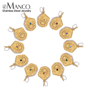 eManco Set de Dijes de Acero Inoxidable con Piedras de Nacimiento, Venta Directa de Fábrica, Envío en 48 Horas, Joyería de Horóscopos, Dropshipping, Fornituras de Joyería - Product Image 4