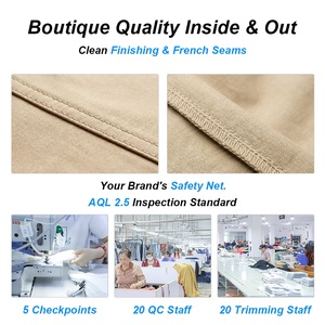 SHENGFU Abito Lungo <span class=keywords><strong>Estivo</strong></span> da Donna Senza Maniche con Bottoni, Elegante e Casual, con Cintura in Vita - Product Image 6