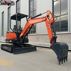 Mini-excavatrice utilisée pour les travaux agricoles, les vergers, les serres, les travaux de terrassement et la démolition, multifonctionnelle - Product Image 4