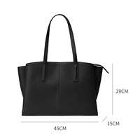 Sacs fourre-tout classiques en cuir PU grande capacité pour femmes, sacs à bandoulière de luxe personnalisables avec logo pour dames, vente en gros