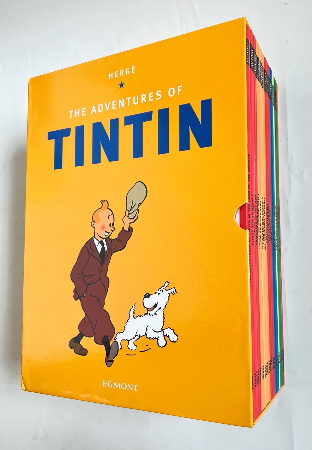 Tintin Adventures 23 Comic Book Gift Box Set - Hard Cover