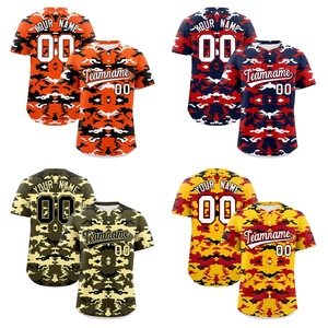Pure Manufacturer Custom <strong>Camo</strong> <strong>Baseball</strong> <strong>Jersey</strong> 100% Polyester Mesh Fashion <strong>Baseball</strong> Shirt Custom Logo <strong>Baseball</strong> <strong>Jersey</strong> For Men - Product Image 1