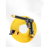 Pistolet à eau haute pression pour jardin, kit de lavage de voiture, buse de tuyau d'arrosage