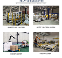 Machine de palettisation automatique LWT à commande PLC pour cartons, sacs et canettes, pour l'emballage du tabac, empileur à portique haute vitesse, utilisation facile