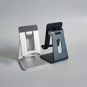 ที่วางโทรศัพท์มือถือแบบพับได้ ทำจากโลหะผสมอะลูมิเนียม ราคาถูก สำหรับโทรศัพท์มือถือ iPhone และ Samsung - Product Image 6