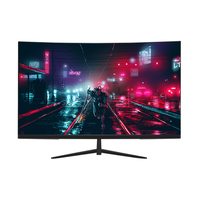 Moniteur de jeu LED 32 pouces à prix de gros, 75 Hz, FHD, temps de réponse de 1 ms, 99 % sRGB, interface DP