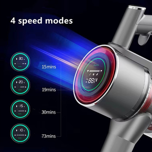 Aspirapolvere senza spazzole 250W con motore senza spazzole a ciclone potente aspirazione Wireless portatile Cordless Stick per batteria per auto a casa - Product Image 4