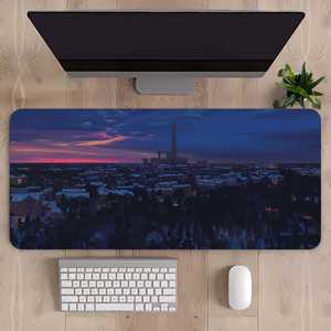 FX Printed <b>Anime</b>-style Cartoon Water Resistant Dreamy Landscape <b>Mouse</b> <b>Pad</b> Non-slip Rubber Gaming Mat XXL for PC Office Hom - Product Image 5