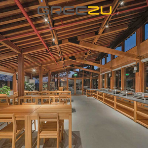 Maisons modulaires préfabriquées en bambou, hôtel et villa écologiques en bambou préfabriqué, cabane en bois de bambou préfabriquée - Product Image 3