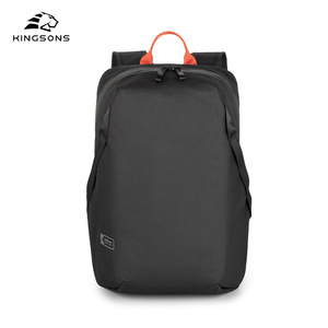 Kingsons Men's <b>Backpack</b> 20-35L Anti-Theft Laptop Bag Solid Color Outdoor Travel <b>Backpack</b> With Interior Zipper Pocket - Product Image 4