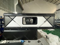 Hiperlion - Remolque de Aluminio para Camioneta, Tipo Hard Shell, Deslizable, para las Cuatro Estaciones, Apertura Automática Rápida, Espacioso y Duradero