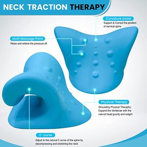 Oreiller de Massage Ergonomique 2022 pour Traction Cervicale, Extenseur de Cou et Relaxant d'Épaule, Soulagement de la Douleur Chiropratique - Product Image 2
