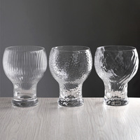 Verres à bière artisanale en verre transparent, tasses à café américaines, verres à jus, verres à latte, verres à bière et à whisky pour restaurants