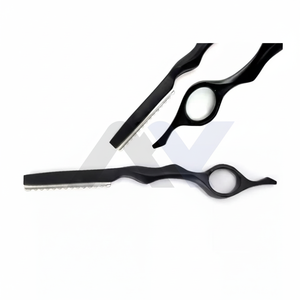 Rasoir à lame unique en acier inoxydable pour hommes, rasoir à lame droite pour la coupe de cheveux professionnelle et la coiffure - Product Image 1