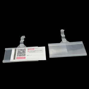 Giá để nhãn giá bằng nhựa tái sử dụng LAOHAMA cho siêu thị bán buôn, giá treo thẻ giá bằng dây cho tủ đựng thức ăn, cửa hàng bán lẻ, trung tâm thương mại - Product Image 1