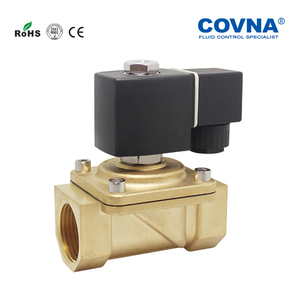 COVNA Vanne solénoïde miniature en laiton 12V 24V à arrêt d'urgence, 2 voies, 1/2 pouce, pour eau et gaz, avec délai de 90 jours - Product Image 5