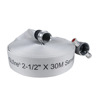Tuyaux de lutte contre l'incendie SL, système de protection incendie, 20M 25M 30M, blanc, flexible, durable, recyclable, personnalisable, tuyau d'incendie en caoutchouc UL