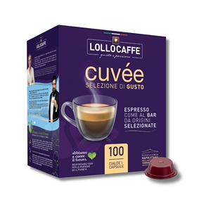 100 Capsule di Caffè Lollo Miscela Cuve Compatibili con A Modo Mio 0.13/Capsule - Product Image 1