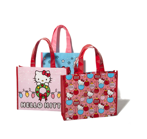 Sacs de courses pour étudiants en tissu non tissé pp mignons de dessin animé avec poignée - Product Image 3