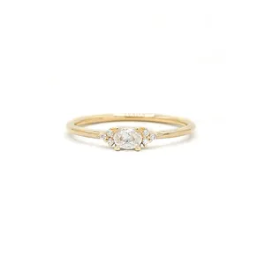 Ins Mode Womens Vintage Rings Perhiasan Barat 925 Sterling Silver Jewelry Rings 925 Silver Rings
