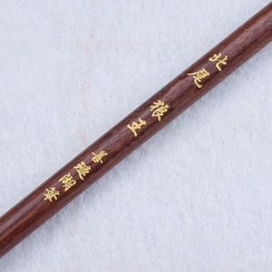 Weasel Hair — brosse adhésive à poignée en bois <span class=keywords><strong>de</strong></span> haute qualité, calligraphie chinoise, écriture, peinture à l'<span class=keywords><strong>encre</strong></span> pour artiste - Product Image 5