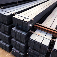 Acier inoxydable laminé à chaud de billette mentale faite sur commande Q195 Q235 Q345 acier plat de barre d'acier carré