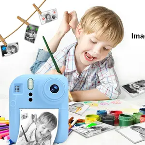 2024 new LK-001 2000mAh 2.4 inch large screen Instant Kids Girls Instantane Print Camera long lifespan multi-lingual kids camera