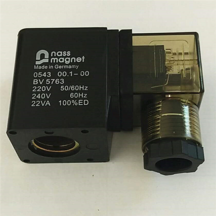 NASS Coil NASS Magnet 0543 00.1-00 BV5763 220V Solenoid Valve for