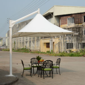 מודרני חיצוני פרגולה חופה של גוון פלדה מסגרת מתיחה מבנה נוף קרום בד גוון לגנים קמפינג - Product Image 1