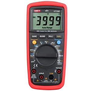 Multimètre numérique de poche, LCD, fabricant directe d'usine, Uni-t, UT139C, vente en gros